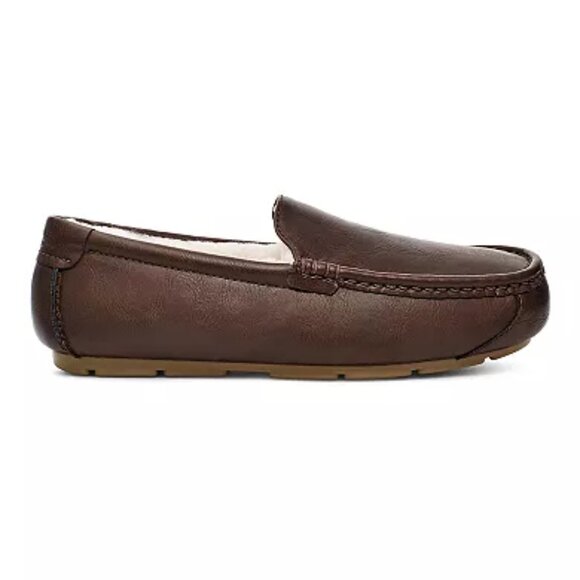 Koolaburra by UGG Men\'s Tipton Smooth Slippers, Size: 9, Brown main image 7